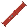 Каишка за Apple Watch 1/2/3/3/4/4/5/5/5/6/6/7/8/7/8/9/10/SE/SE/SE 2/Ultra/Ultra 2 ( 42/44/45/46/49 мм) - Фиксиран силиконов комплект спортни каишки - Червен