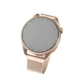 Каишка за Huawei Watch GT 2 (46 мм)/GT 2 Pro/GT 3 Pro (46 мм)/Ultimate, Xiaomi Watch S1 - фиксирана мрежеста каишка - розово злато
