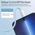 Кабел за данни Type-C за Apple, Android, PD60W, супер бързо зареждане, 1 м - (PCB114D) - жълт