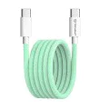 Кабел за данни Type-C за Apple, Android, PD60W, супер бързо зареждане, 1 м - (PCB114D) - зелен