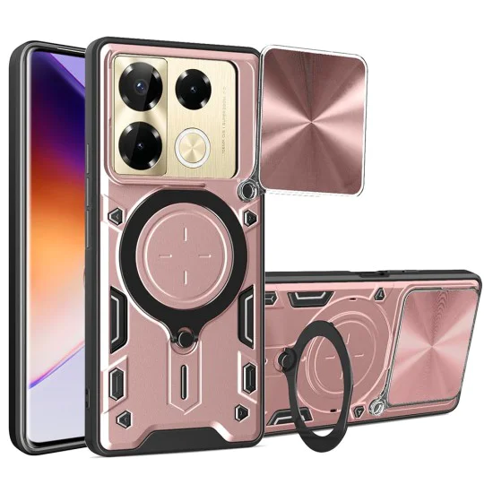 Калъф за Infinix Note 40 Pro+ - CamGuard Pro - Rose Gold