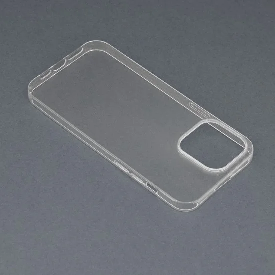 Калъф за iPhone 14 Pro Max - Прозрачен силикон - Прозрачен