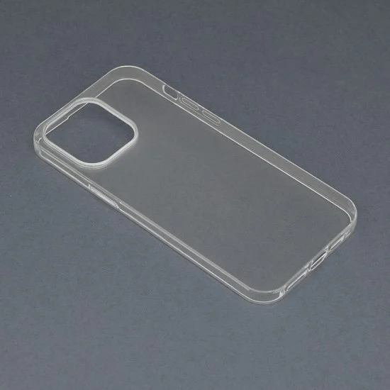 Калъф за iPhone 14 Pro Max - Прозрачен силикон - Прозрачен