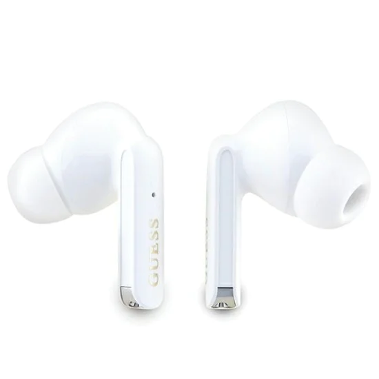 Безжични слушалки, Bluetooth 5.3, IPX4, Type-C - Guess (GUTWSHDGKEED) - Glitter Gold Gradient