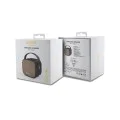 Преносим високоговорител Bluetooth 5.3, TWS, 5W, AUX, TF карта - Безжичен високоговорител Guess PU кожа 4G Script Logo (GUWSB2P4SMK) - Черен