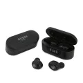 Слушалки за поставяне в ушите, Bluetooth 5.0, TWS, IPX4 - Guess (GUTWSTST31EK) - черни