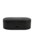 Слушалки за поставяне в ушите, Bluetooth 5.0, TWS, IPX4 - Guess (GUTWSTST31EK) - черни