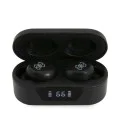 Слушалки за поставяне в ушите, Bluetooth 5.0, TWS, IPX4 - Guess (GUTWSTST31EK) - черни