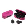 Слушалки за поставяне в ушите, Bluetooth 5.0, TWS, IPX4 - Guess (GUTWST31EM) - магента