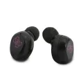 Слушалки за поставяне в ушите, Bluetooth 5.0, TWS, IPX4 - Guess (GUTWST31EM) - магента