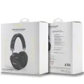 Слушалки Bluetooth Over-ear, 400mAh - Guess GCUBE Metallic Script Logo (GUBHK1GCTCSK) - черни
