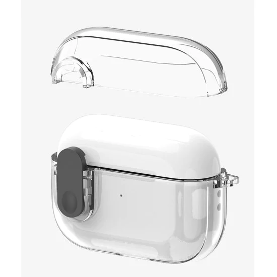 Калъф за Apple AirPods 4 - Dux Ducis PECL Series - Розов