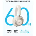 Bluetooth слушалка с микрофон, ANC - Anker (A3062G11) - бяла
