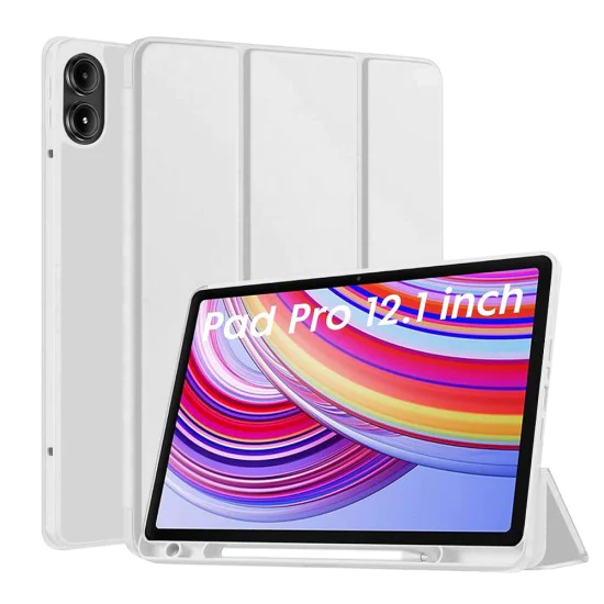 Калъф за Xiaomi Redmi Pad Pro / Poco Pad - Flex Trifold - Сив