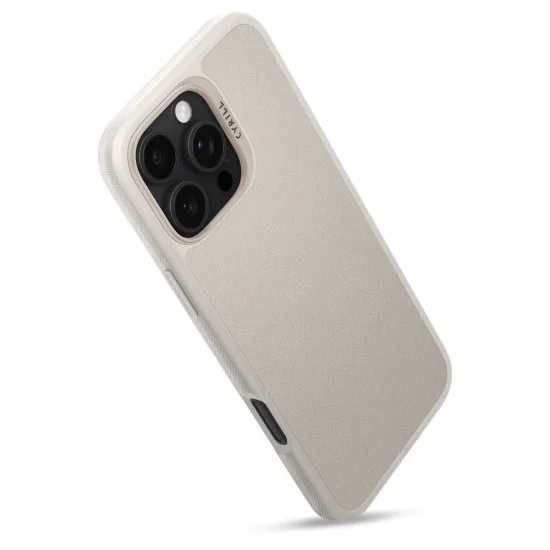 Калъф за iPhone 16 Pro Max - Spigen Cyrill Kajuk MagSafe - Кремав
