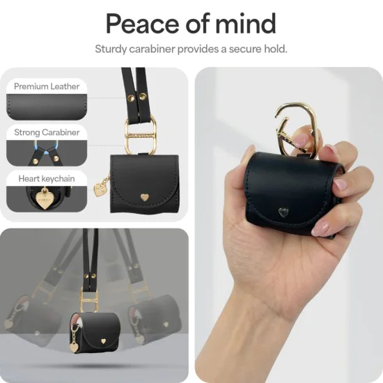 Калъф за AirPods 4 - Spigen Cyrill Mini Bag - черен