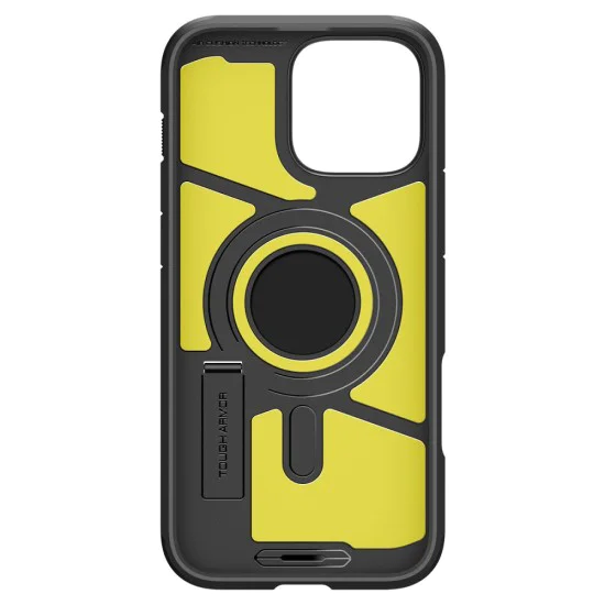 Калъф за iPhone 16 Pro - Spigen - Tough Armor T MagSafe - черен