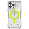 Калъф за iPhone 16 Pro - UAG Pathfinder Clear Magsafe - Active Neon Lanyard