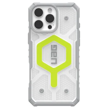 Калъф за iPhone 16 Pro Max - UAG Pathfinder Clear MagSafe - Active Neon