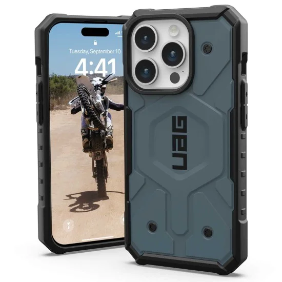 Калъф за iPhone 15 Pro - UAG Pathfinder MagSafe - Cloud Blue