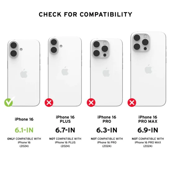 Калъф за iPhone 16 Pro - UAG Pathfinder Clear MagSafe - Пепел