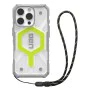 Калъф за iPhone 16 Pro Max - UAG Pathfinder Clear MagSafe - Active Neon Lanyard