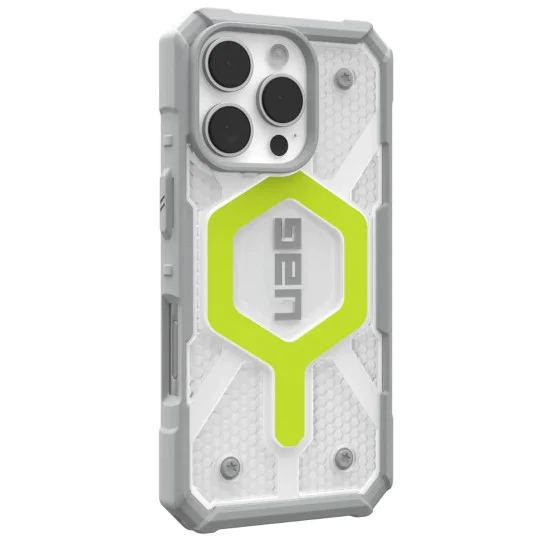 Калъф за iPhone 16 Pro Max - UAG Pathfinder Clear MagSafe - Active Neon