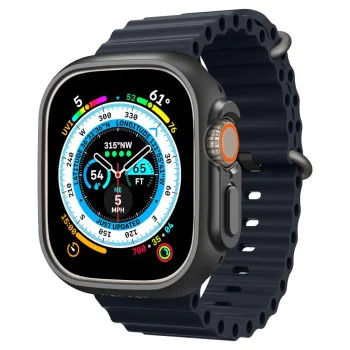 Протектор за Apple Watch Ultra / Ultra 2 - Spigen Thin Fit - черен
