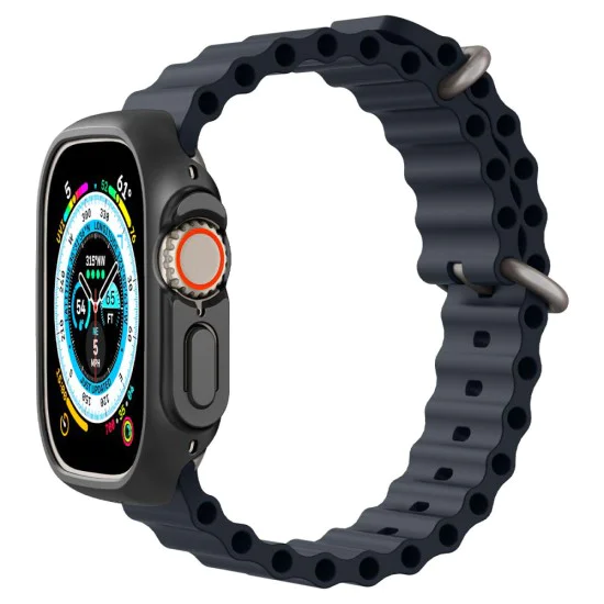 Протектор за Apple Watch Ultra / Ultra 2 - Spigen Thin Fit - черен