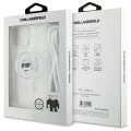 Калъф за iPhone 16 - Karl Lagerfeld IML Crossbody MagSafe (KLHMP16SHCCHCHNT) - Прозрачна глава на Choupette