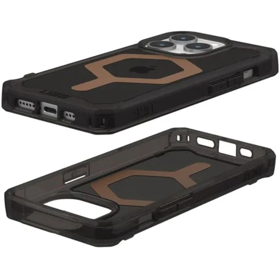 Калъф за iPhone 15 Pro - UAG Plyo MagSafe - Черен бронз