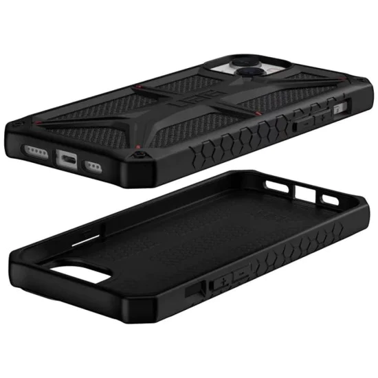 Калъф за iPhone 14 Plus - UAG Monarch - Kevlar Black