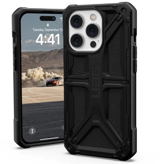 Калъф за iPhone 14 Pro - UAG Monarch - Черен