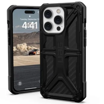 Калъф за iPhone 14 Pro - UAG Monarch - Carbon Fiber