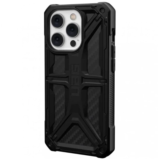 Калъф за iPhone 14 Pro - UAG Monarch - Carbon Fiber