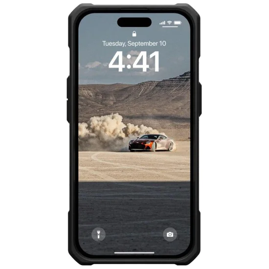 Калъф за iPhone 15 Plus - UAG Monarch - Kevlar Black