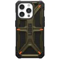 Калъф за iPhone 15 Pro - UAG Monarch - Kevlar Element Green