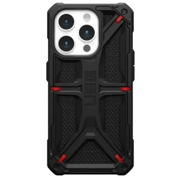 Калъф за iPhone 15 Pro - UAG Monarch - Kevlar Black