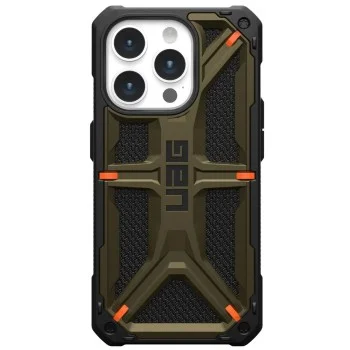 Калъф за iPhone 15 Pro Max - UAG Monarch - Kevlar Element Green