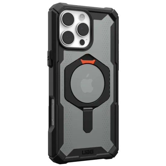Калъф за iPhone 16 Pro - UAG Plasma XTE MagSafe - Черен / Оранжев