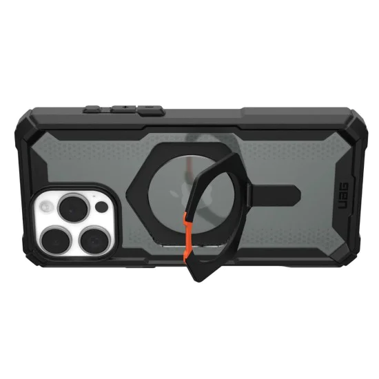 Калъф за iPhone 16 Pro - UAG Plasma XTE MagSafe - Черен / Оранжев