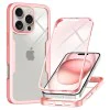 Калъф за iPhone 16 Pro Max + Протектор - ColorVerse 360 ​​Series - розов