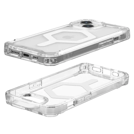 Калъф за iPhone 15 Plus - UAG Plyo MagSafe - Ice Silver