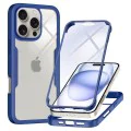 Калъф за iPhone 16 Pro Max + Протектор - ColorVerse 360 ​​Series - син