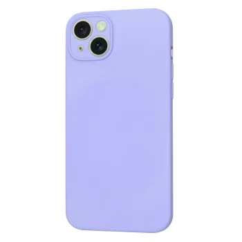 Калъф за iPhone 15 Plus - SoftFlex MagSafe - Светло лилав