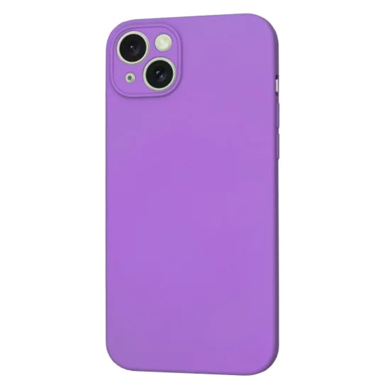 Калъф за iPhone 15 Plus - SoftFlex MagSafe - Лилав
