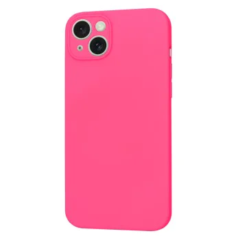Калъф за iPhone 15 Plus - SoftFlex MagSafe - Hot Pink