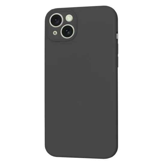 Калъф за iPhone 15 Plus - SoftFlex MagSafe - черен