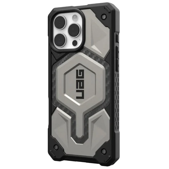 Калъф за iPhone 16 Pro - UAG Monarch Pro - Titanium