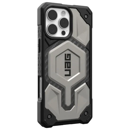 Калъф за iPhone 16 Pro - UAG Monarch Pro - Titanium